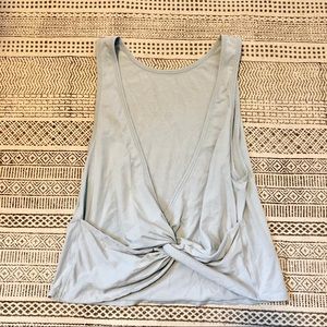 Lululemon backless knot tank
